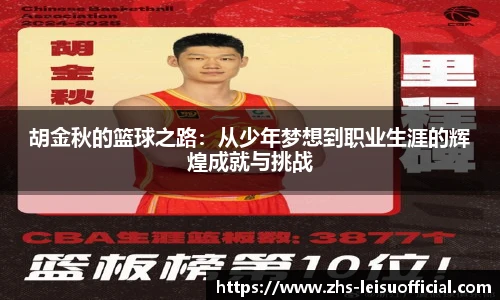 胡金秋的篮球之路：从少年梦想到职业生涯的辉煌成就与挑战
